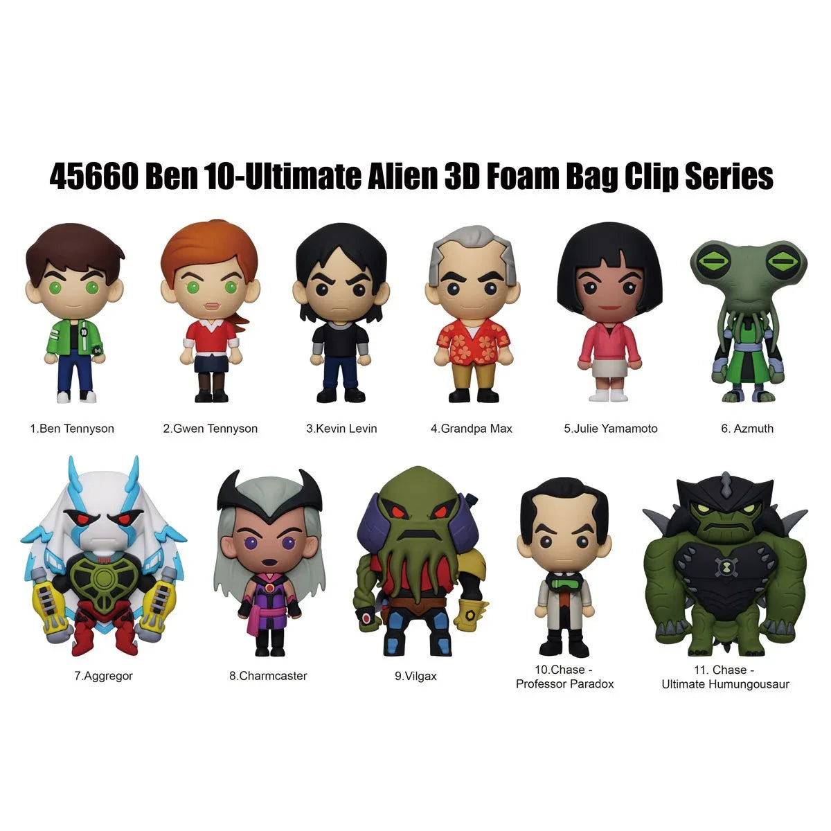 Monogram: Bag clip (Llavero) | Animados: Ben 10 (x unidad)