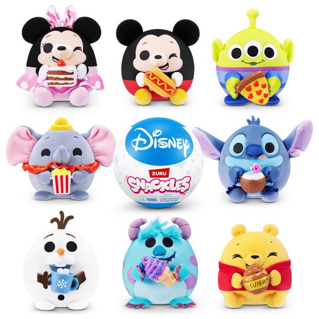 ZURU: Disney Snackles - Blind Box . Plush Capsule ( 1 x unidad)