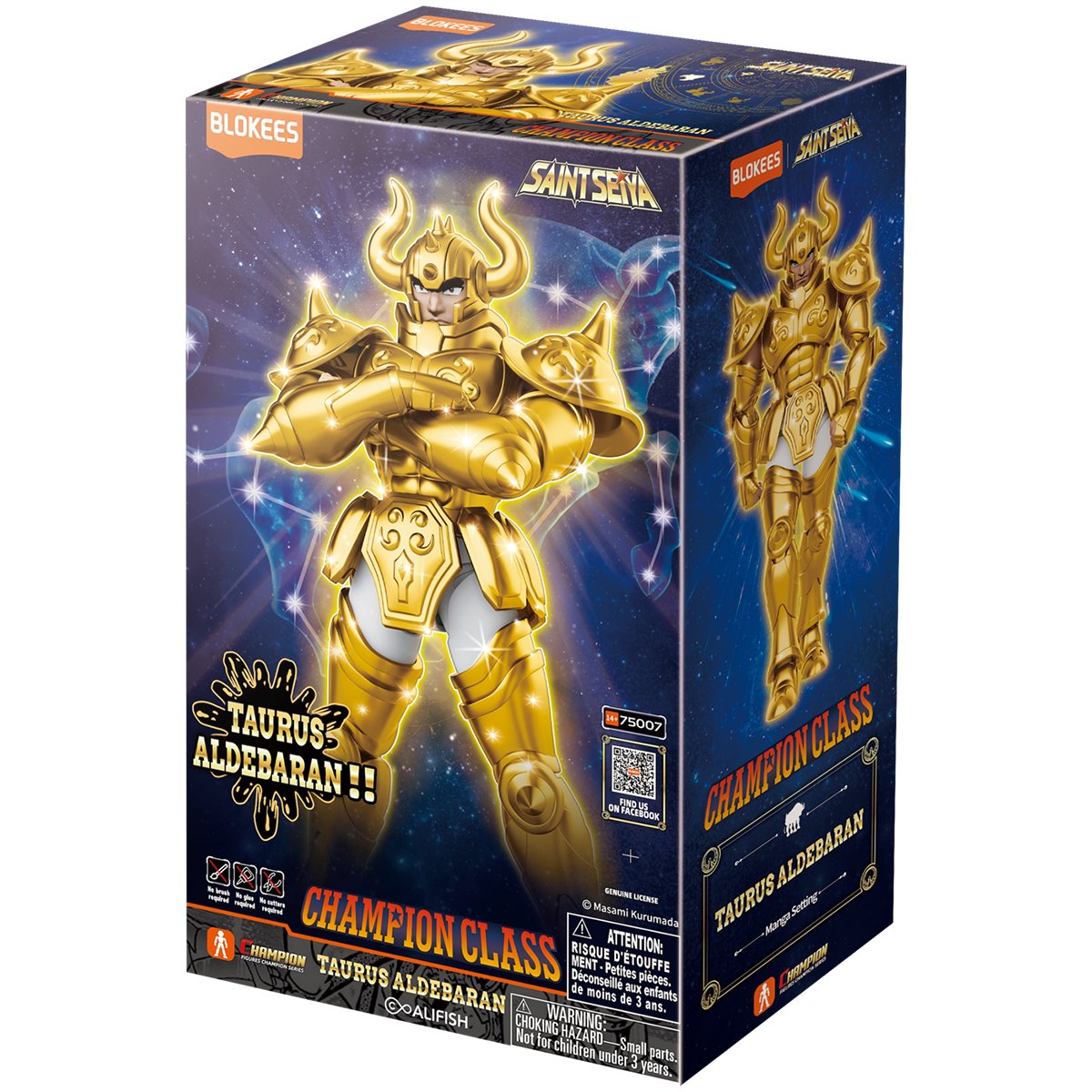 Blokees: Saint Seiya - Champion Class - Taurus Aldebaran CC006 (Model Kit)