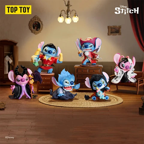 TopToy: Disney Stitch & Angel - Villains Magical - Blind Box (x unidad)