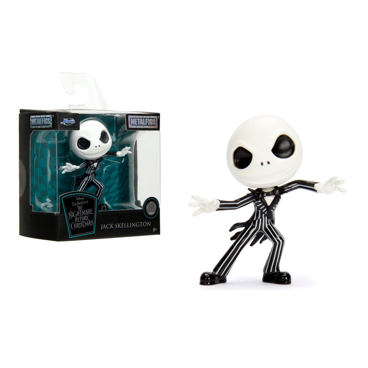 The Nightmare Before Christmas Wave 1 MetalFigs 2 1/2-Inch Die-Cast Metal Mini-Figure Case of 12 - Jack Skellington