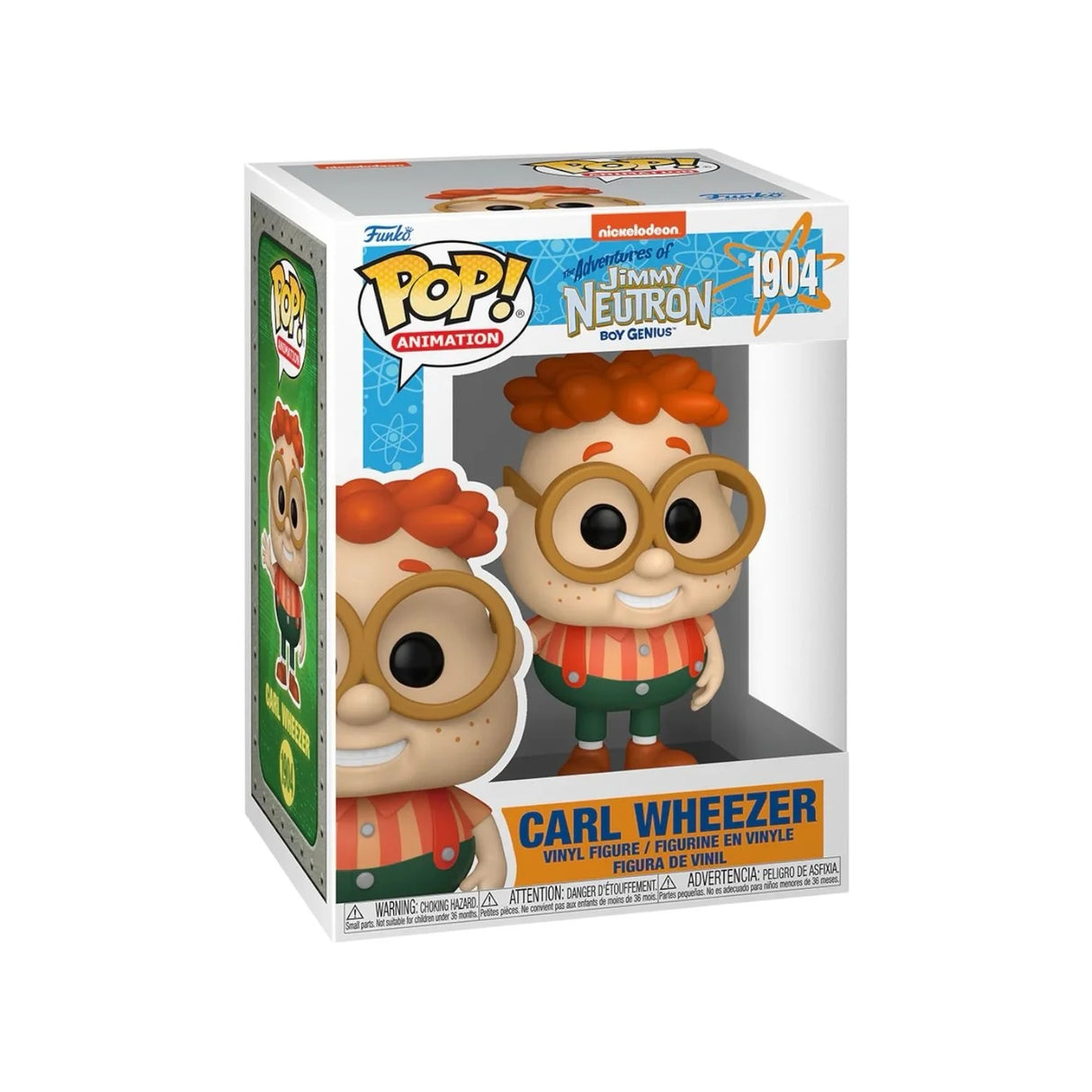Funko Pop! Animados | Nickelodeon: Jimmy Neutron - Carl Wheezer 1904