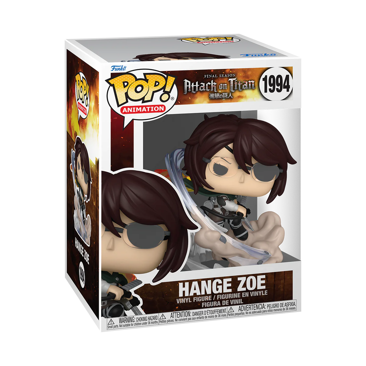 Funko Pop! Animation: Attack on Titan - Hange Zoe 1994 (Premium)
