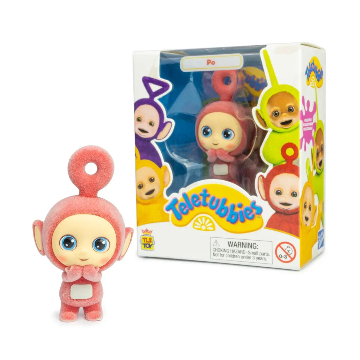 Teletubbies CheeBee - Po Flocked - Mini Figure