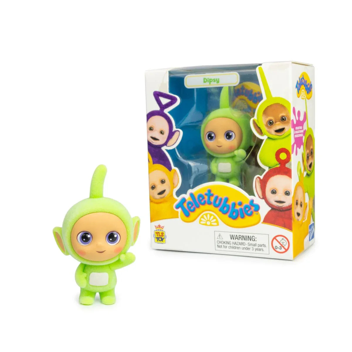 Teletubbies CheeBee - Dipsy Flocked - Mini Figure