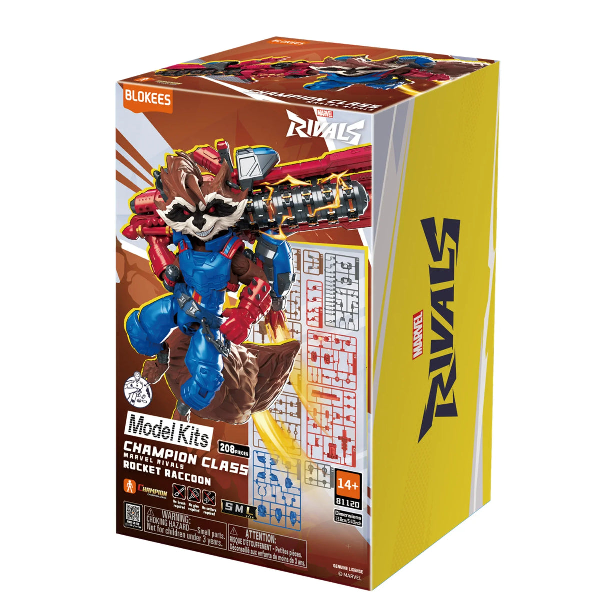Blokess: Model Kit - Marvel Rivals: Rocket Raccoon Champion Class CC08