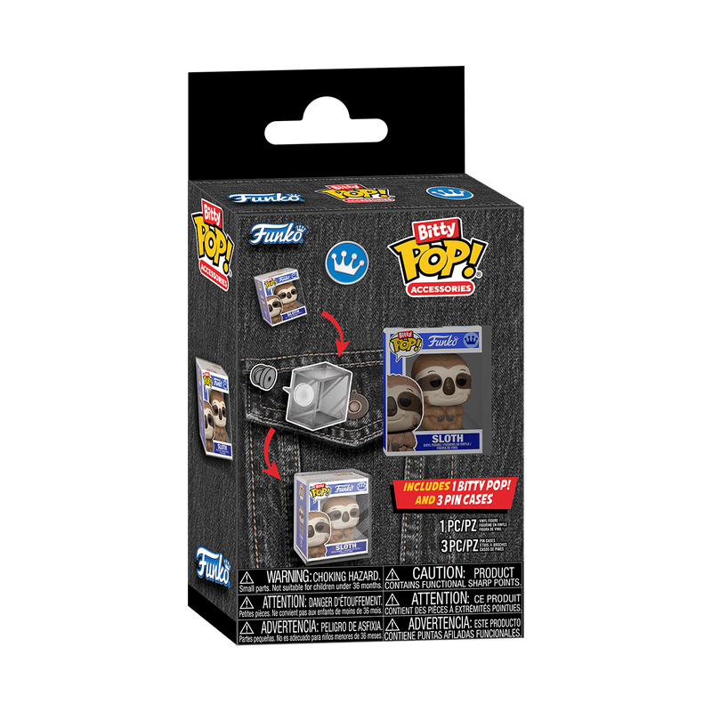 Funko Bitty Pop! Pin Case 4-Pack