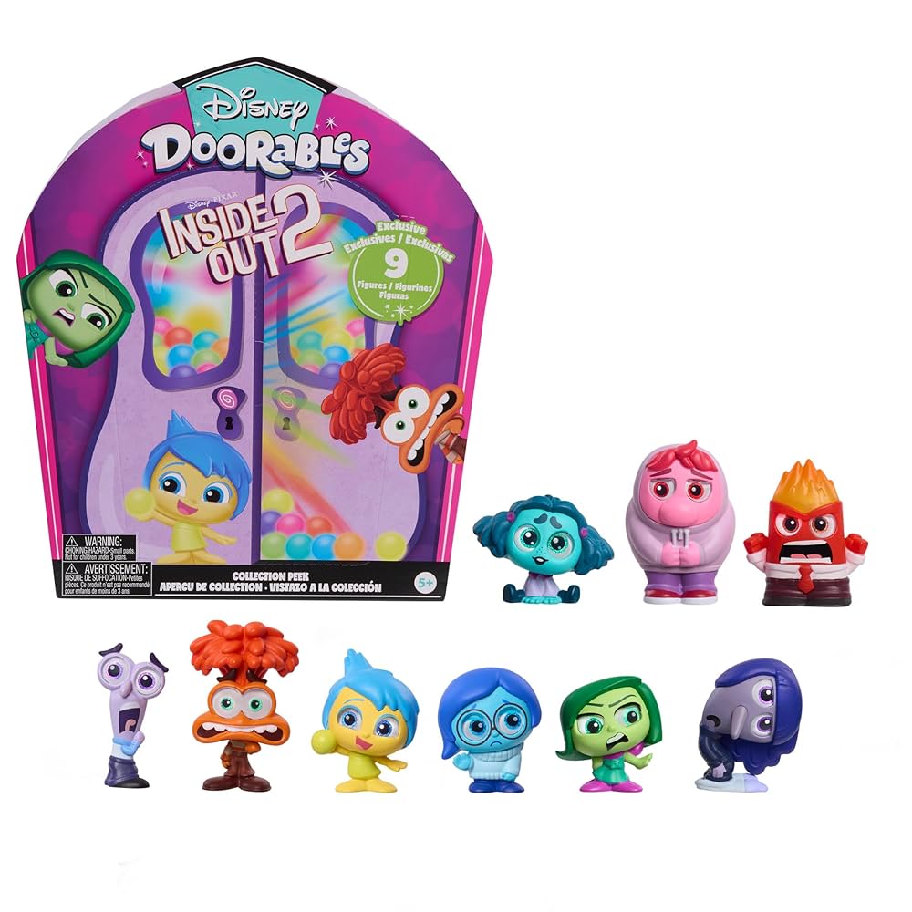Doorables Disney Pixar Inside Out 2 pack 9 figures