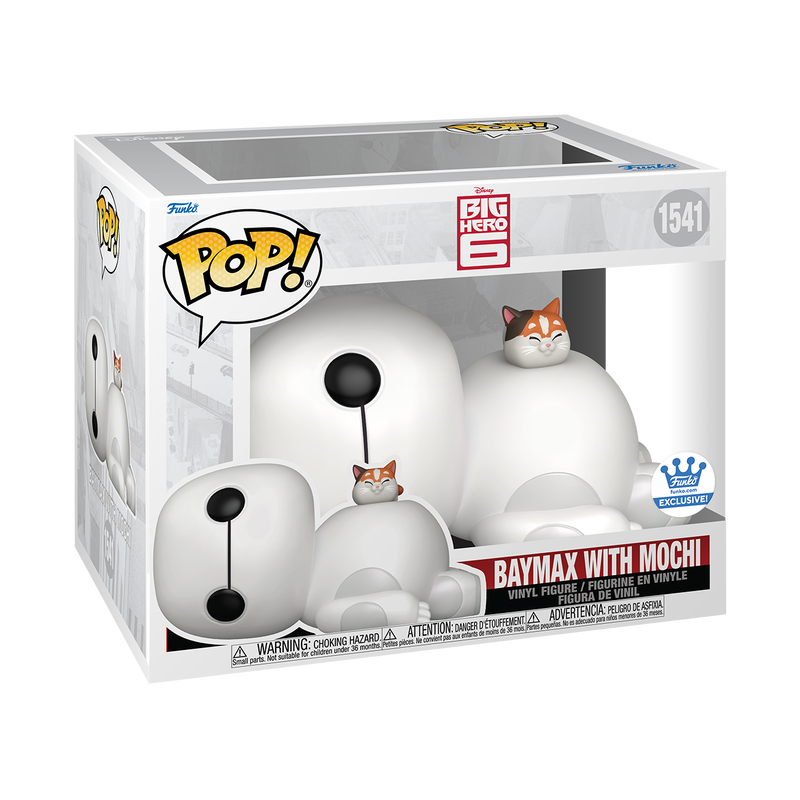Funko Pop! Disney - Big Hero 6: Baymax with Mochi 1541 (Funko Shop Exclusive)