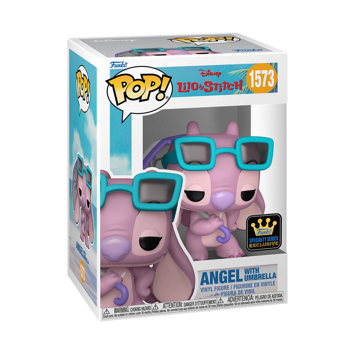 Funko Pop! Disney: Lilo & Stitch - Angel with Umbrella Funko 1573 - Specialty Series
