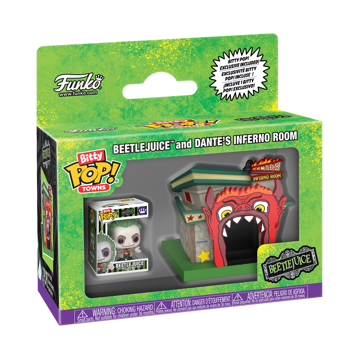 Funko Bitty Pop! Town: Beetlejuice - Dantes Inferno Room