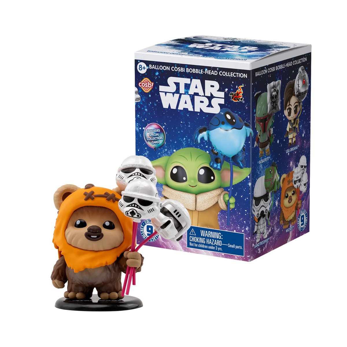 Hot Toys | Cosbi (Bobble Head) - Star Wars - Balloon Collection (Blind-Box Mini-Figure) x unidad