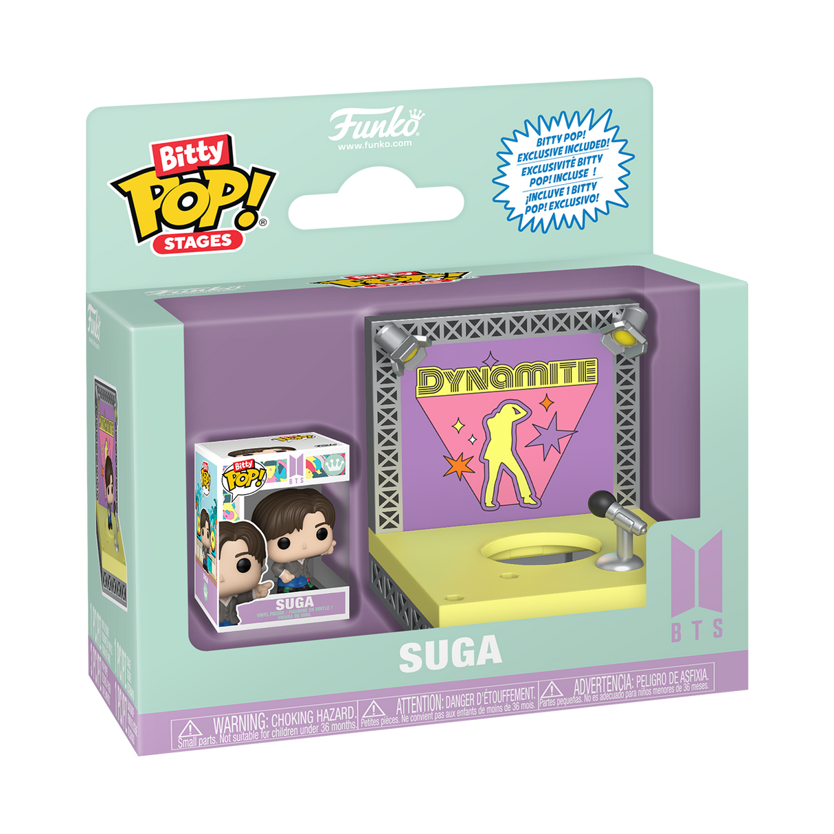 Funko Pop! Bitty Stage: BTS Dynamite - Suga