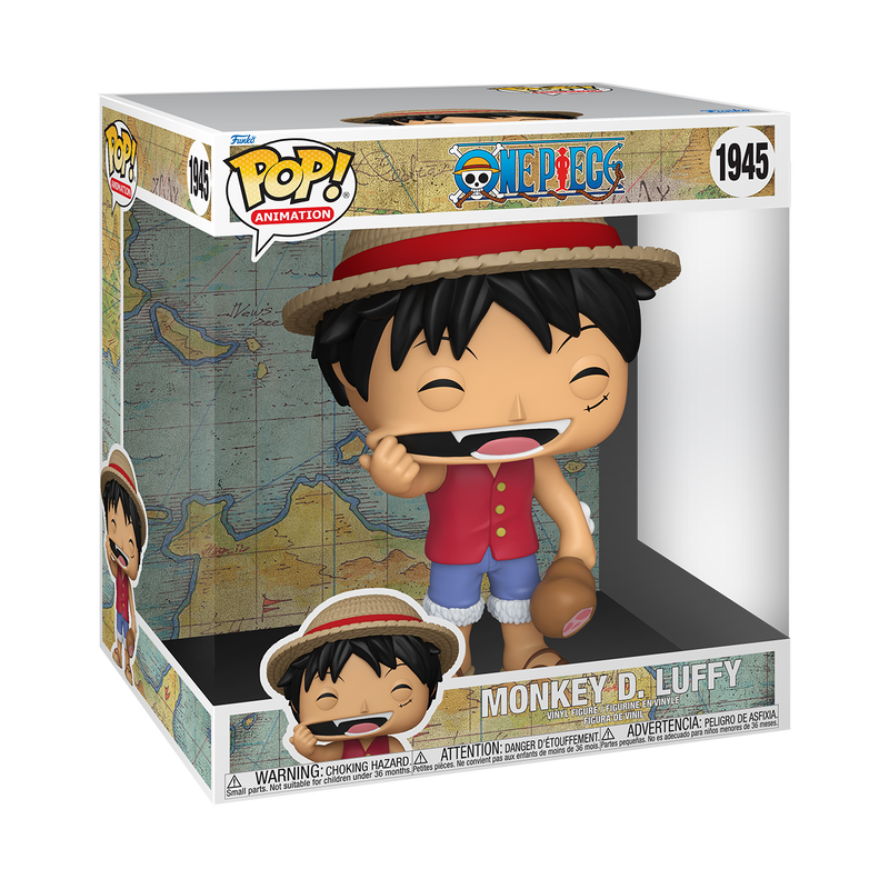 Funko Pop! One Piece: Monkey D. Luffy with Meat Jumbo 1945 (10-Inch)