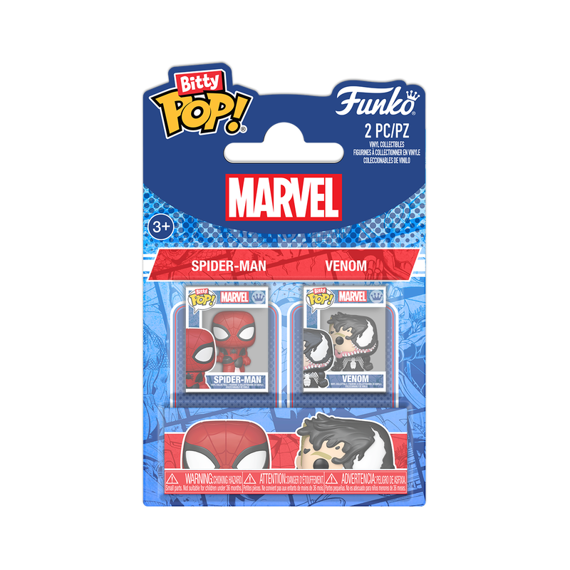Funko Bitty Pop! Spider-Man: Spider-Man and Venom 2-Pack