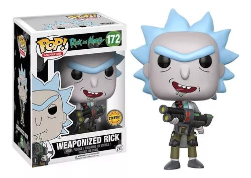 Funko Pop! Animados: Rick and Morty - Weaponized Rick 172 (CHASE)