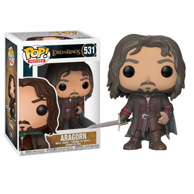 Funko Pop! Movies: The Lord of the Rings (El Señor de los Anillos) - Aragorn 531