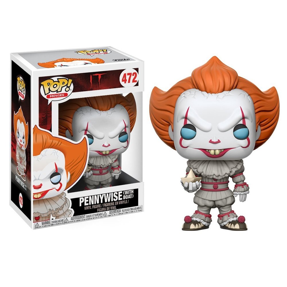 Funko Pop! Movies: It - Pennywise Clown w/boat 472