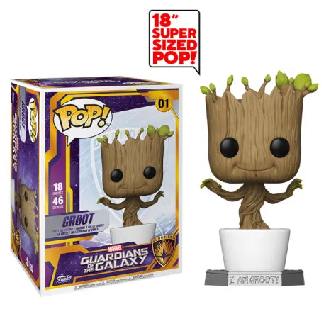 Funko Pop! Marvel: Guardianes de la Galaxia - Groot 01 (18 pulgadas)