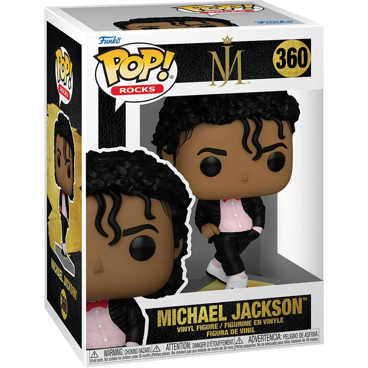 Funko Pop! Musica: Michael Jackson - Michael Jackson (Billie Jean) 360 - Caja con Detalle