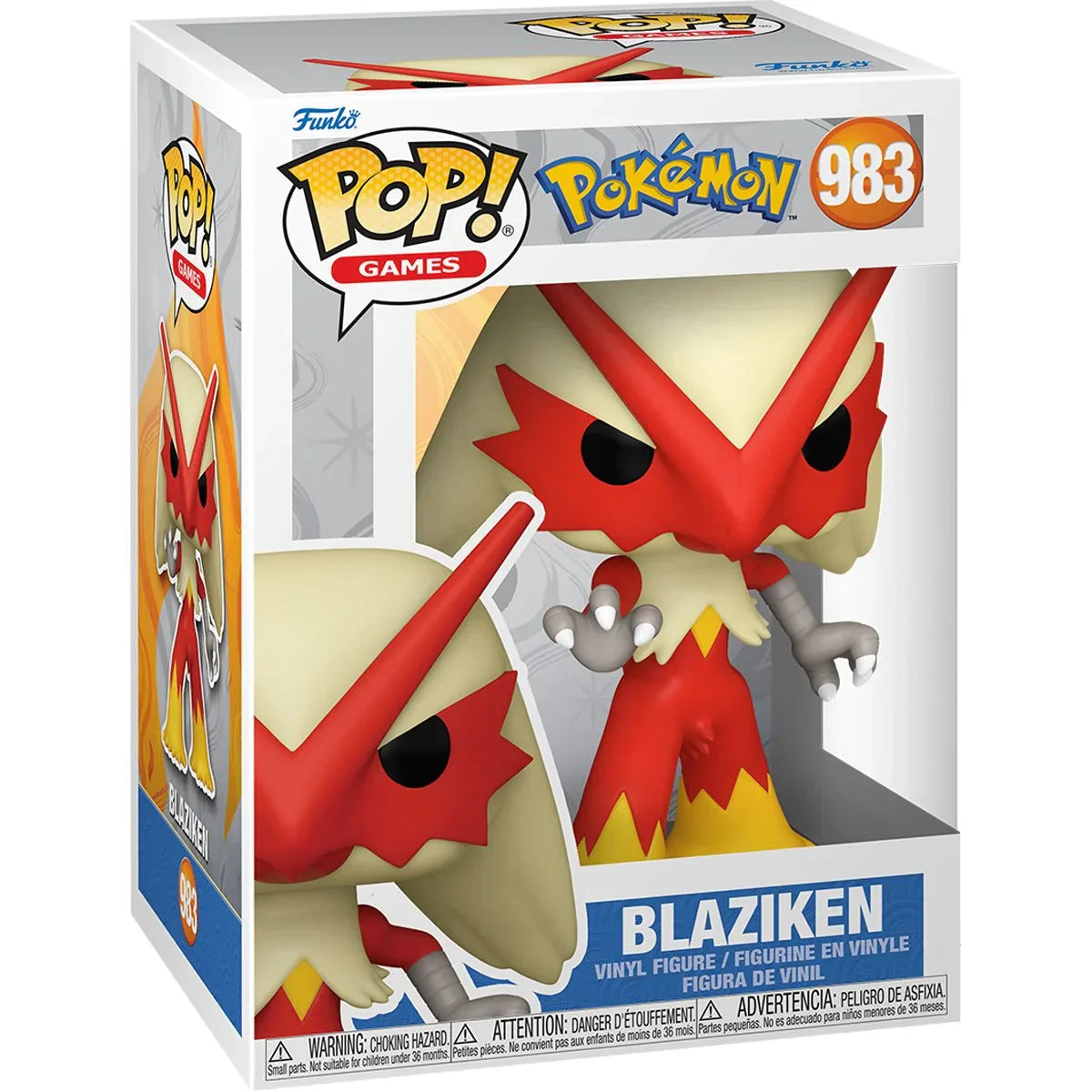 Funko Pop! Anime: Pokemon - Blaziken 983 - CAJA CON DETALLES