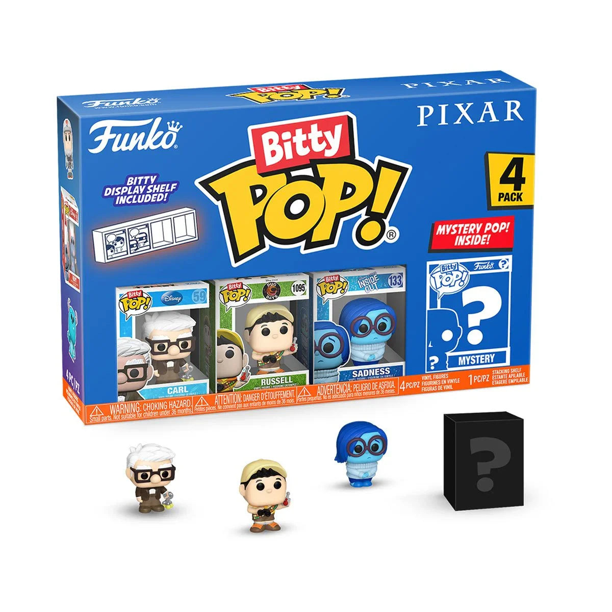 Funko Bitty Pop! Disney| Pixar - 4pack (Carl)