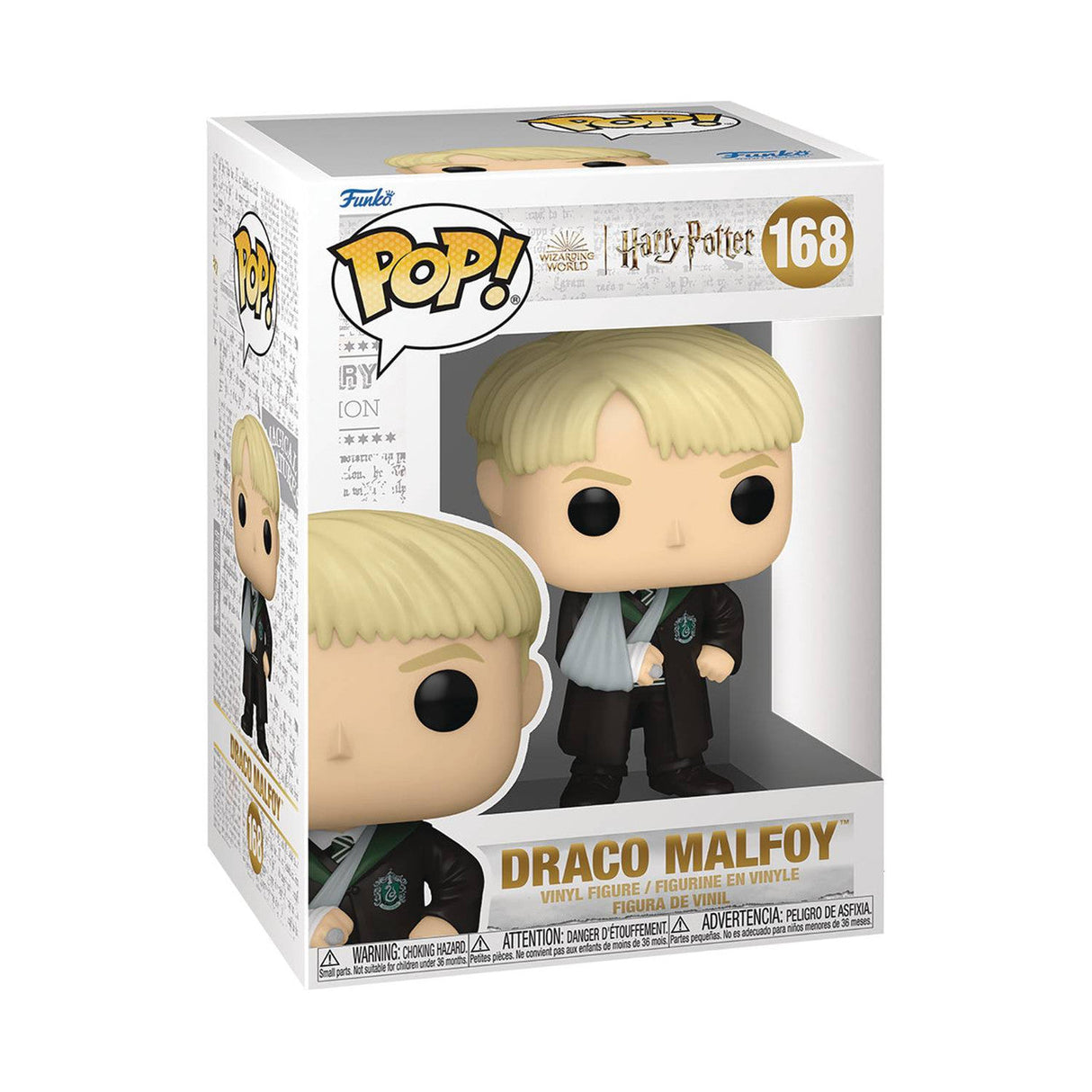 Funko Pop! Harry Potter: Harry Potter and the Prisoner of Azkaban - Draco Malfoy (with Broken Arm) 168