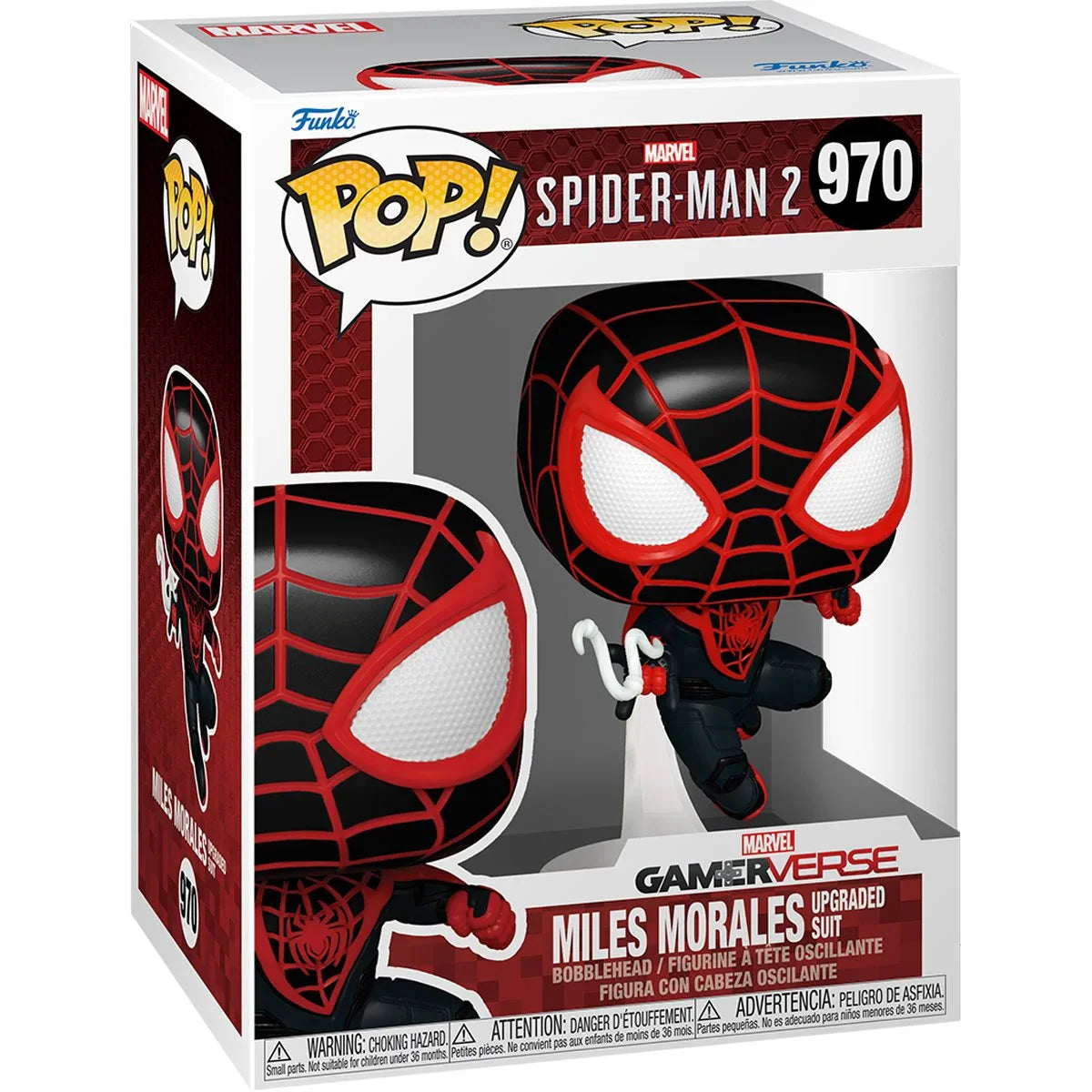 Funko Pop! Marvel: Spider Man 2 - Miles Morales Upgraded Suit 970