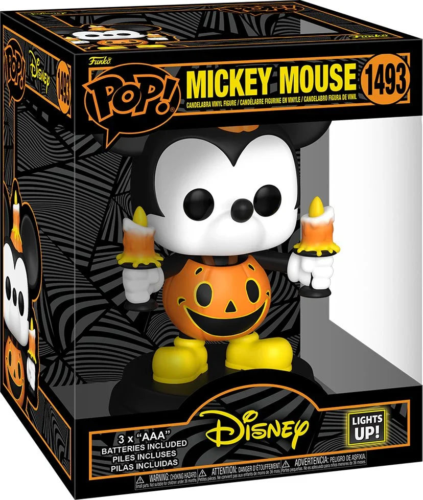 Funko Pop! Disney: Mickey Mouse (Halloween) 1493 - Super (6") - LIGHT UP