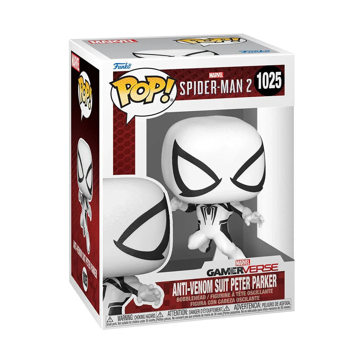 Funko Pop! Marvel: GamerVerse| Spider-man 2 - Anti-Venom Suit Peter Parker 1025