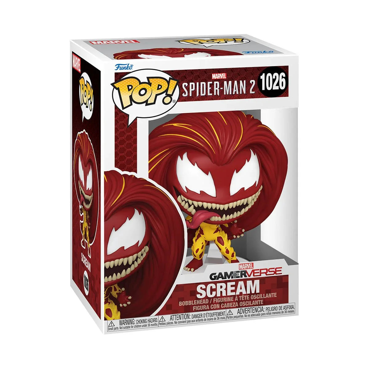 Funko Pop! Marvel: GamerVerse| Spider-man 2 - Scream 1026