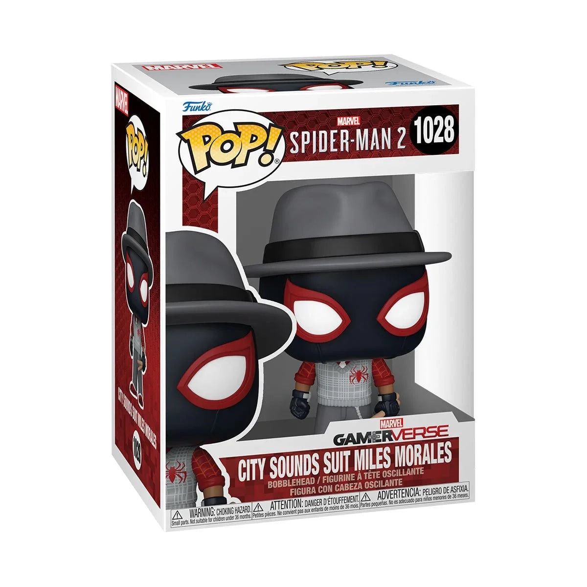 Funko Pop! Marvel: GamerVerse| Spider-man 2 - City Sounds Suit Miles Morales 1028