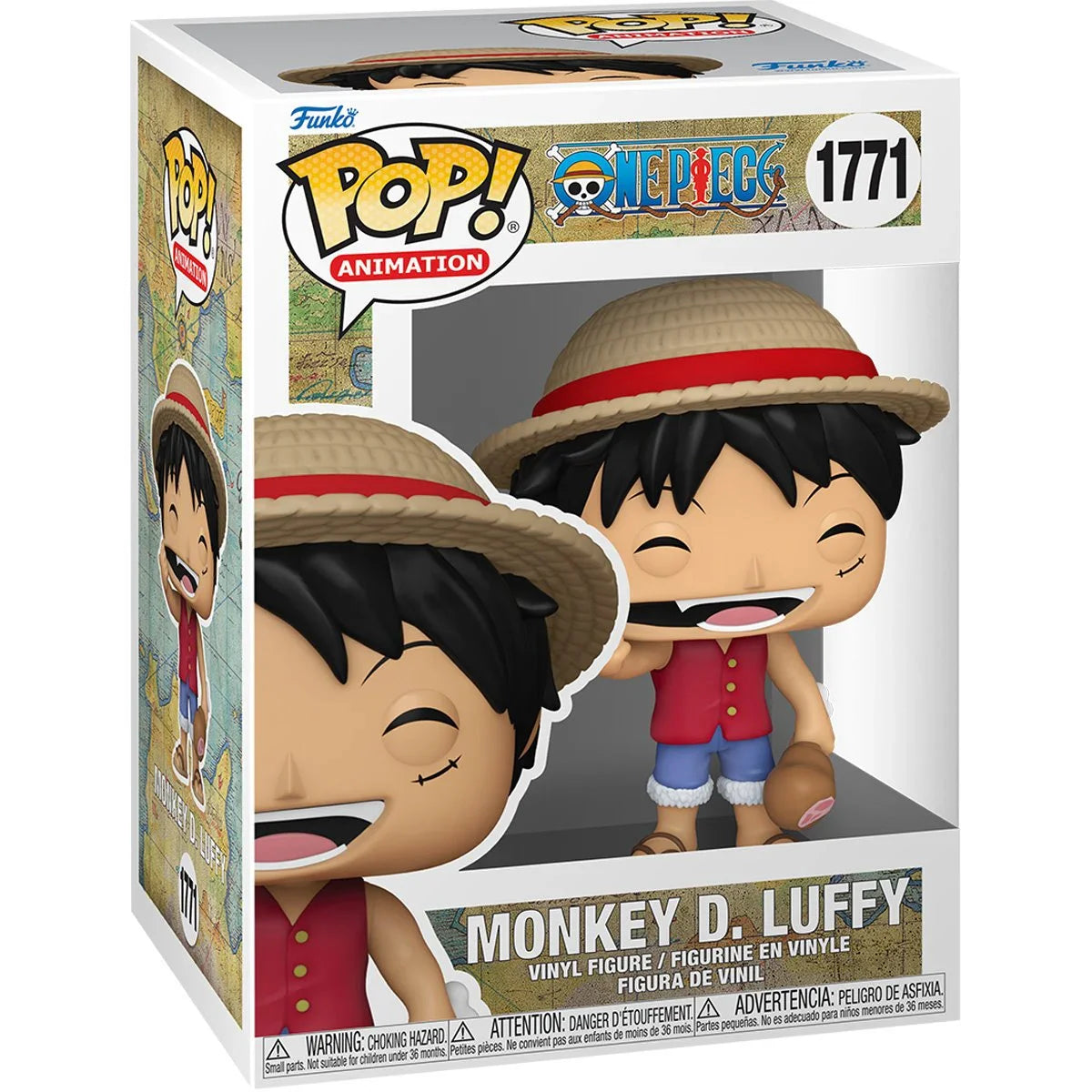 Funko Pop! Anime: One Piece | East Blue - Monkey D. Luffy (holding meat) 1771