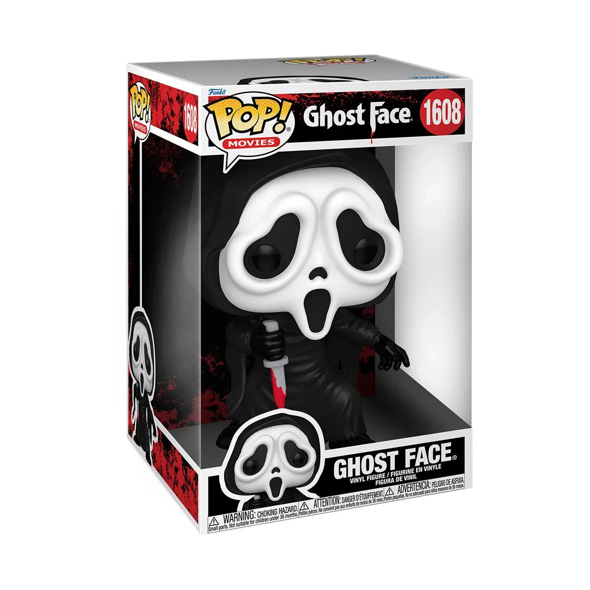 Funko Pop! Movies: Scream - Ghost Face with Knife 1608 - Jumbo