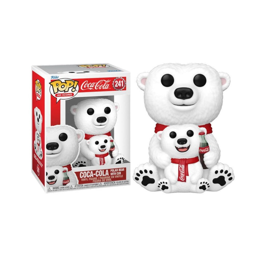 Funko Pop! Ad Icons: Coca-Cola - Coca-Cola Bear with Cub 241