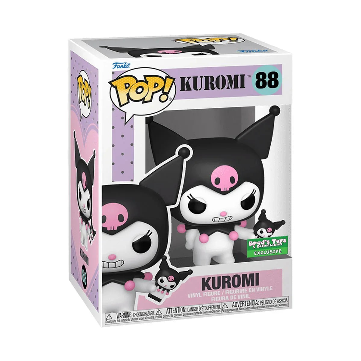 Funko Pop! Sanrio: Kuromi with Phone 88 - Brad's Toys & Collectibles Exclusive