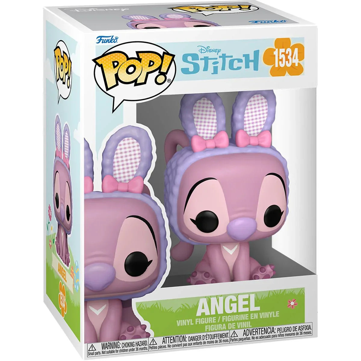 Funko Pop! Disney: Lilo & Stitch - Easter Angel 1534 - CAJA CON DETALLES
