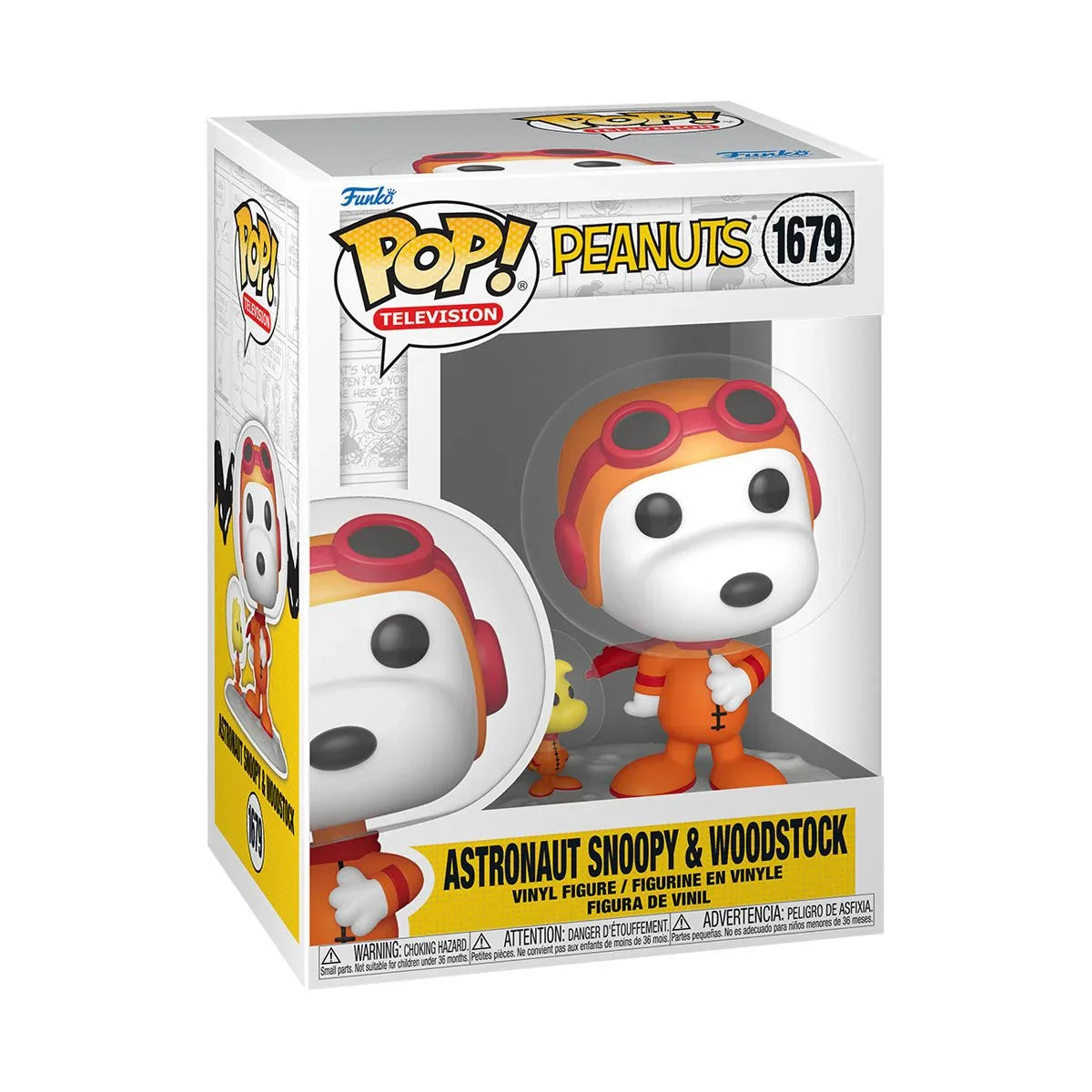Funko Pop! Television: Peanuts - Astronaut Snoopy & Woodstock 1679