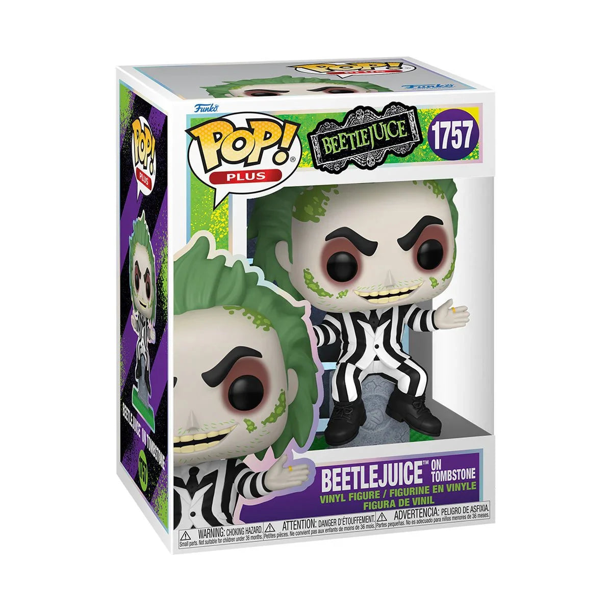 Funko Pop! Movies: Beetlejuice - Beetlejuice on Tombstone 1757 (PLUS)
