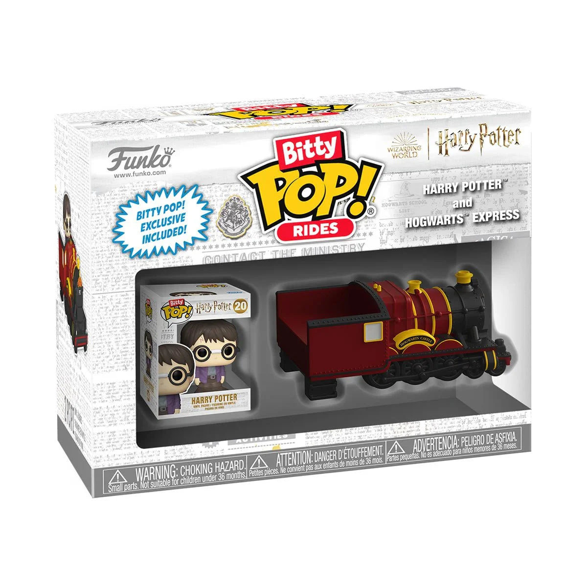 Funko BITTY Pop! Harry Potter: Harry Potter with Hogwarts Express (Ride)
