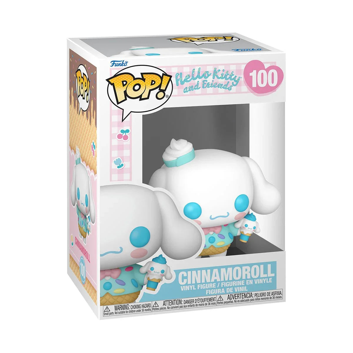Funko Pop! Sanrio: Hello Kitty and Friends - Cinnamoroll (Ice Cream) 100