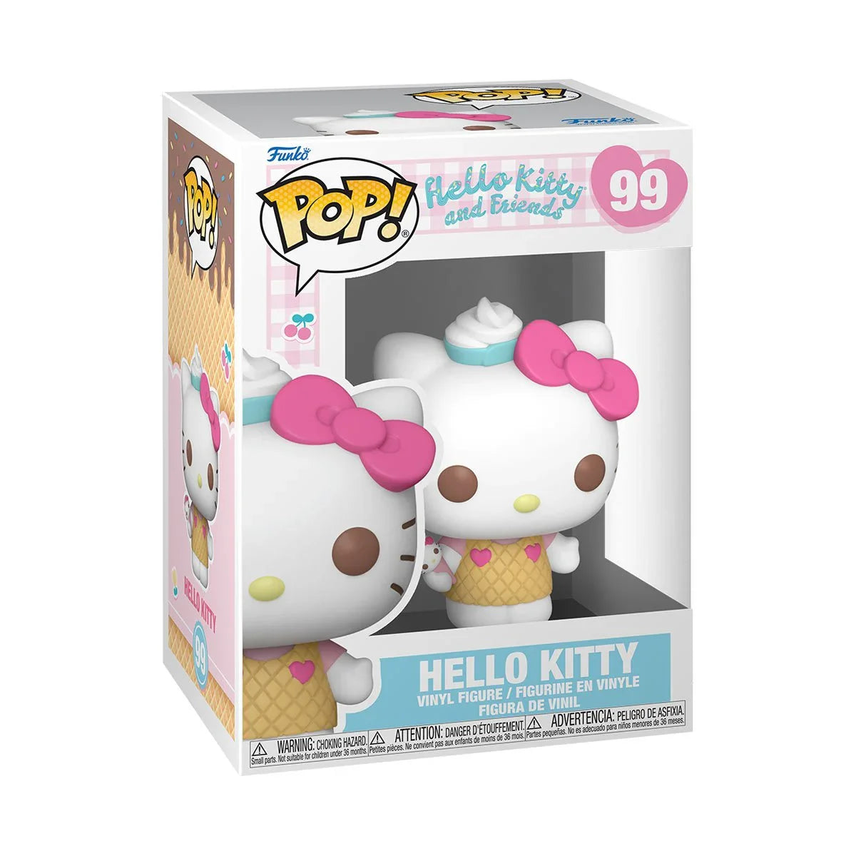 Funko Pop! Sanrio: Hello Kitty and Friends - Hello Kitty (Ice Cream) 99