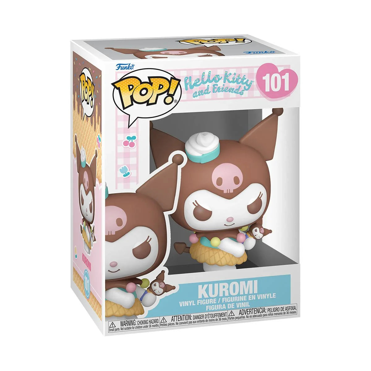 Funko Pop! Sanrio: Hello Kitty and Friends - Kuromi (Ice Cream) 101