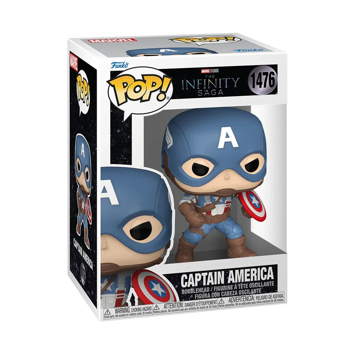 Funko Pop! Marvel MCU Archives: The Infinity Saga - Captain America 1476
