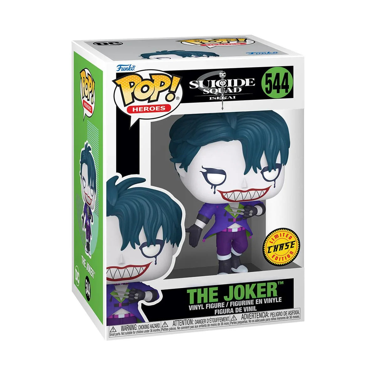 Funko Pop! DC Comics: Suicide Squad Isekai - The Joker 535 (CHASE)
