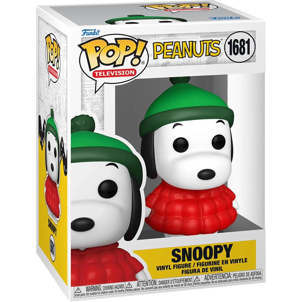 Funko Pop! Television: Peanuts - Snoopy in Coat 1681