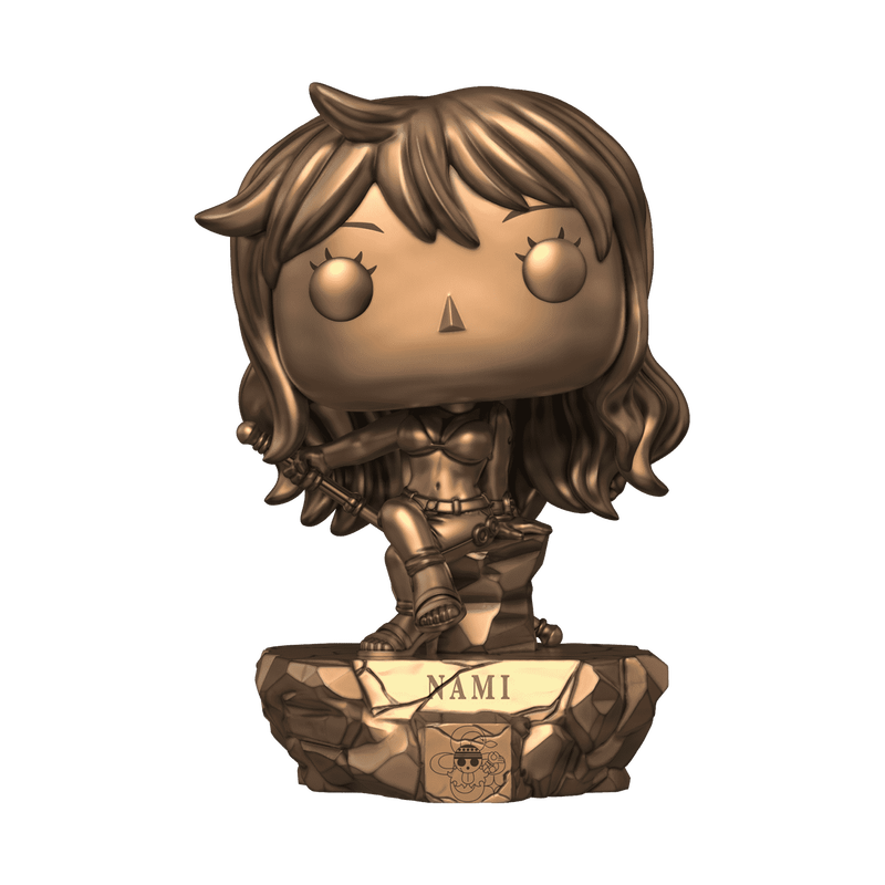 One Piece - Nami Bronze Statue 25th Anniversary Pop! Plus Vinyl Figure