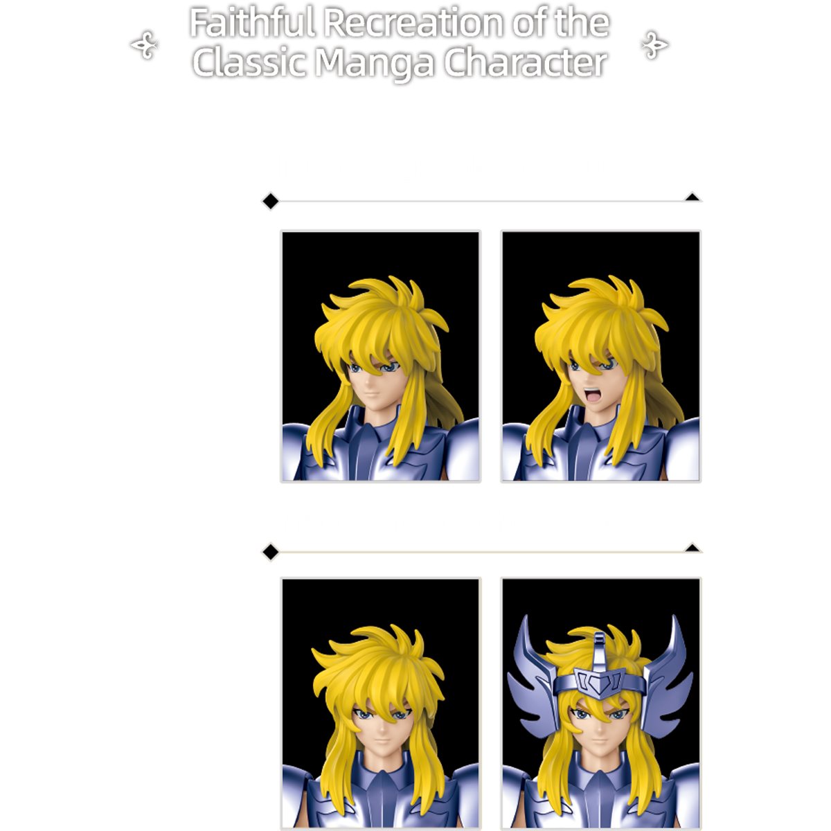 Blokees: Saint Seiya - Champion Class - Cygnus Hyoga CC007 (Model Kit)