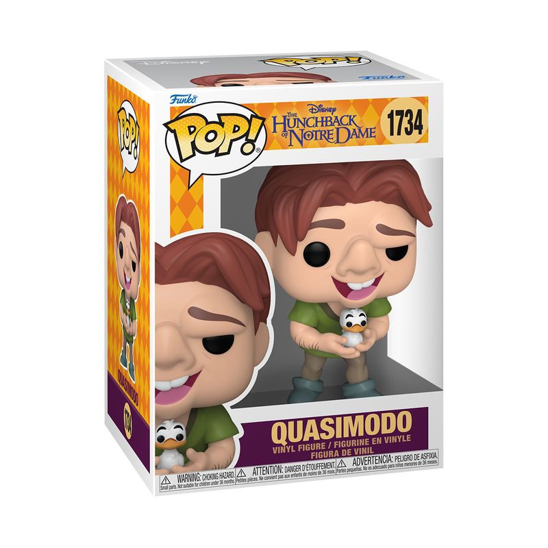 Funko Pop! Disney: The Hunchback of Notre Dame - Quasimodo with Bird 1734