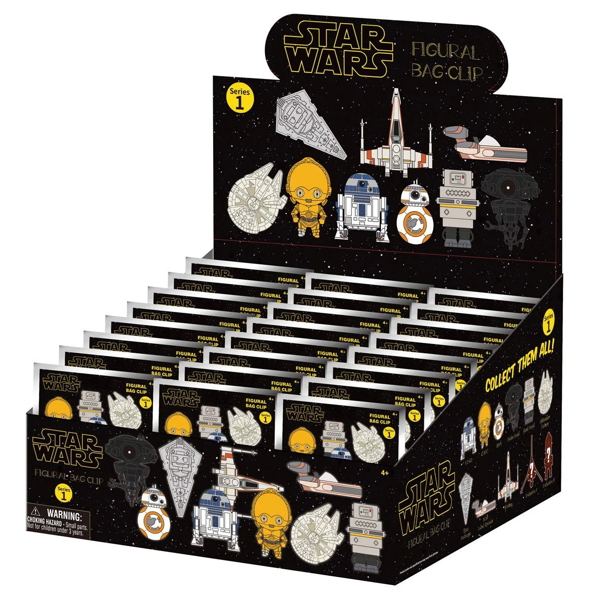 Monogram: Figural Bag Clip | Star Wars : Power of Force (Droids and Ships) - Series 8 ( x 1 unidad)